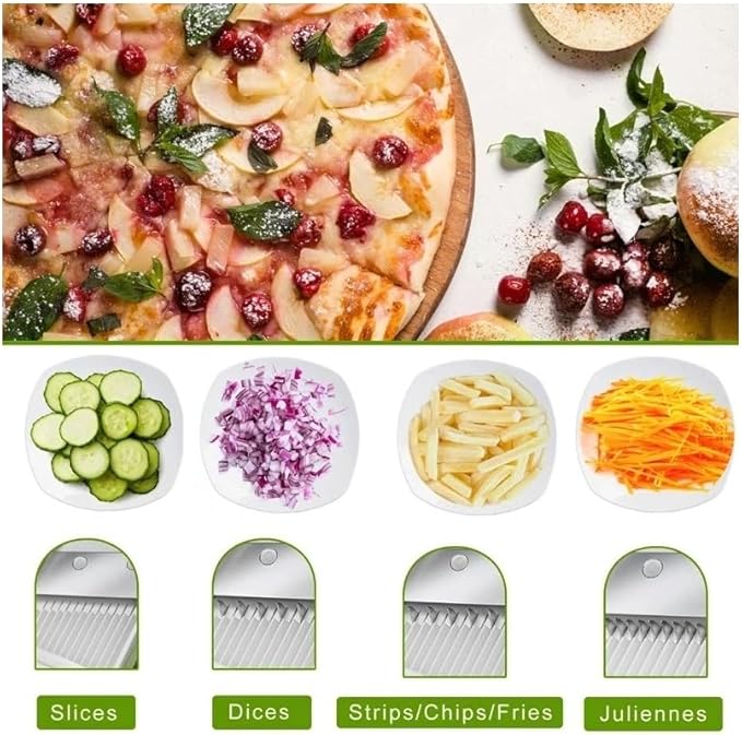 Cortador de alimentos 4 en 1